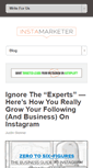 Mobile Screenshot of instamarketer.com